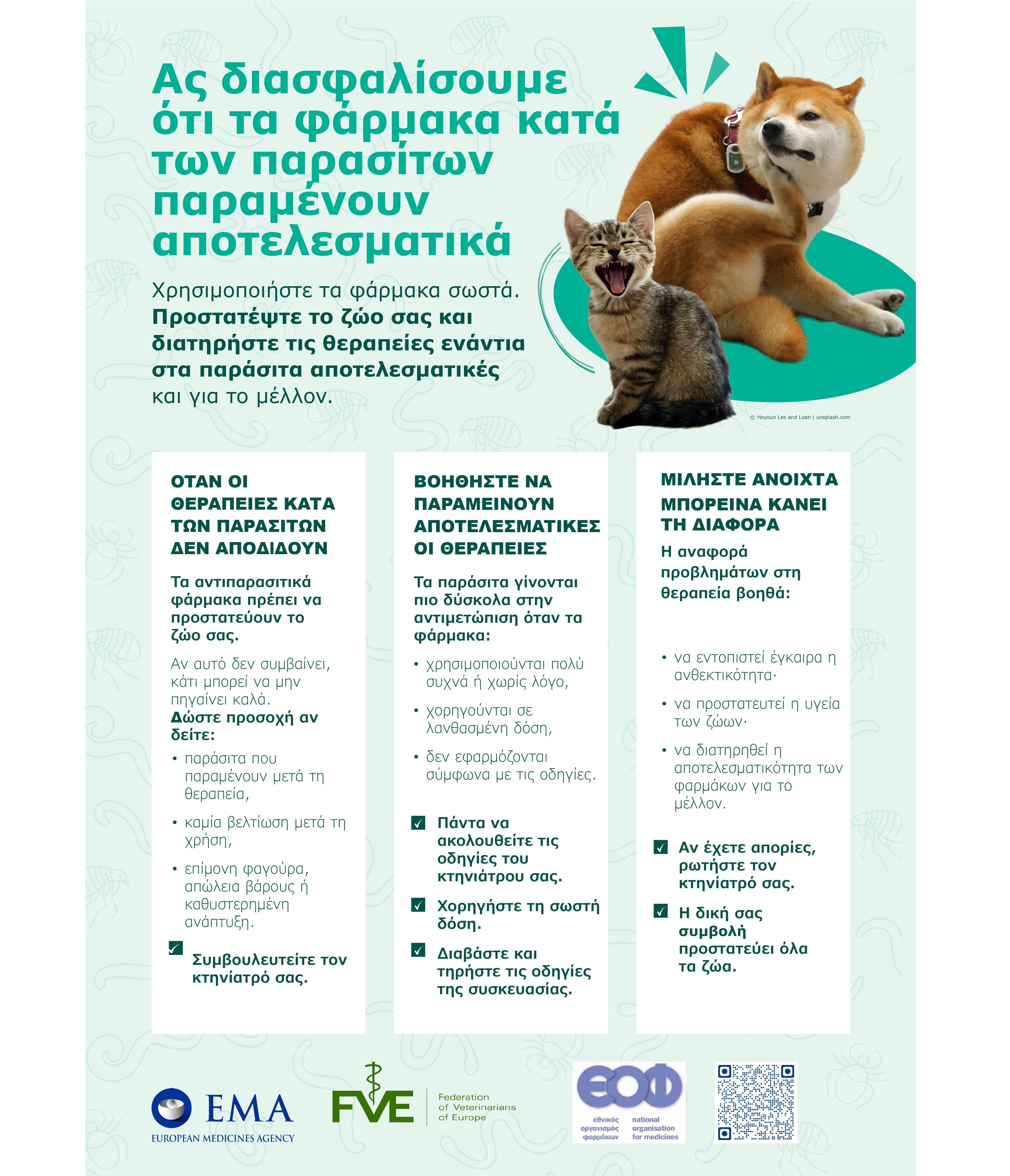 #VetMedSafety Day - Εκστρατεία ενημέρωσης για την ασφάλεια των κτηνιατρικών φαρμάκων 